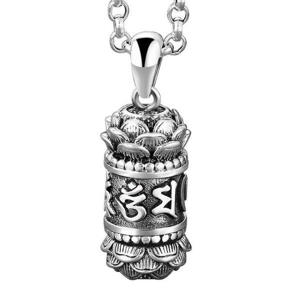 pendant necklaces shurangama mantra necklace personality simple female six character retro sterling silver
pendant necklaces shurangama mantra necklace personality simple female six character retro sterling silver