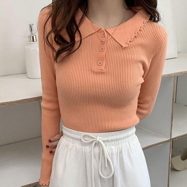 women's sweaters women sweater spring autumn slim long sleeve casual knitwear femme neck solid button pullovers jumper mujer, White;black
women's sweaters women sweater spring autumn slim long sleeve casual knitwear femme neck solid button pullovers jumper mujer, White;black