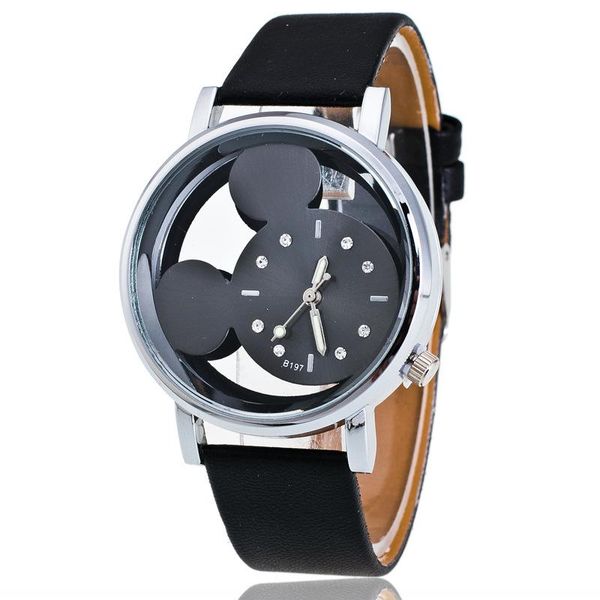 wristwatches fashion cartoon transparent hollow dial leather watch children girls women quartz relogio feminino, Slivery;brown
wristwatches fashion cartoon transparent hollow dial leather watch children girls women quartz relogio feminino, Slivery;brown