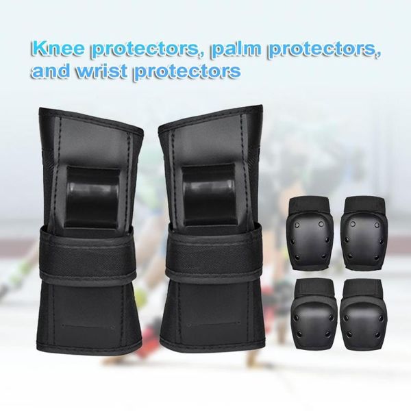 elbow & knee pads 6pcs/set children -absorbing adjustable hand guards for outdoor sports, Black;gray
elbow & knee pads 6pcs/set children -absorbing adjustable hand guards for outdoor sports, Black;gray
