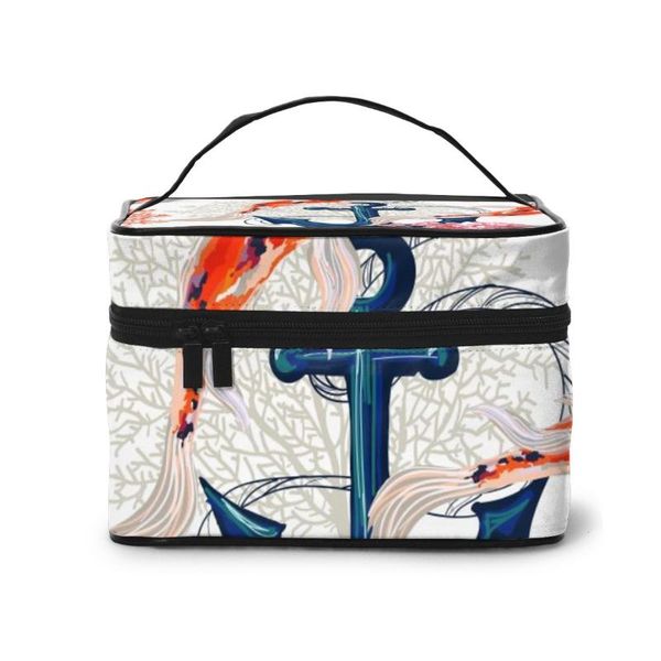 women makeup bag cosmetic bags japan koi fish pond with anchor ladies beauty case cosmetics organizer toiletry & cases
women makeup bag cosmetic bags japan koi fish pond with anchor ladies beauty case cosmetics organizer toiletry & cases