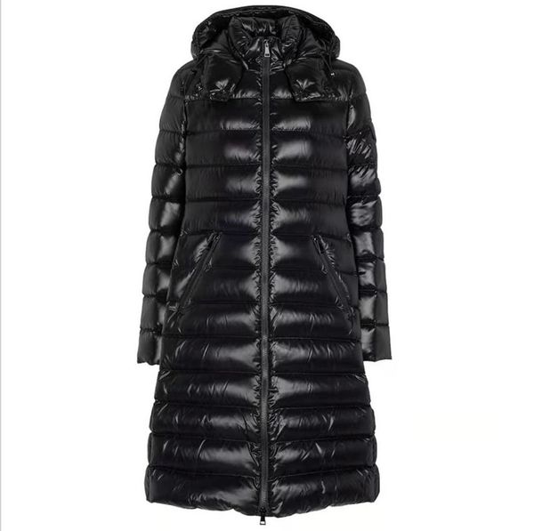 women's moncller moka long down parka hooded puffer shiny fitted jacket for outerwear, Black
women's moncller moka long down parka hooded puffer shiny fitted jacket for outerwear, Black