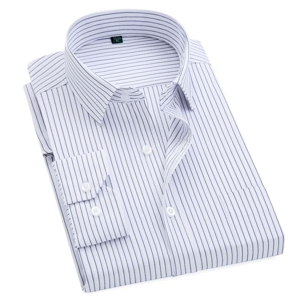vertical striped mens dress shirts long sleeve classic collar regular fit business men's work shirt oversized 8xl man clothes 220303, White;black
vertical striped mens dress shirts long sleeve classic collar regular fit business men's work shirt oversized 8xl man clothes 220303, White;black