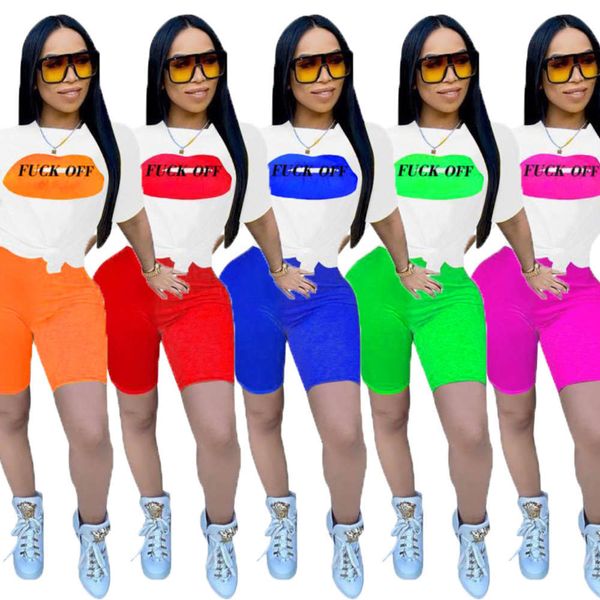 2020 summer new lip printing loose home multicolor fashion leisure suit for women, White
2020 summer new lip printing loose home multicolor fashion leisure suit for women, White