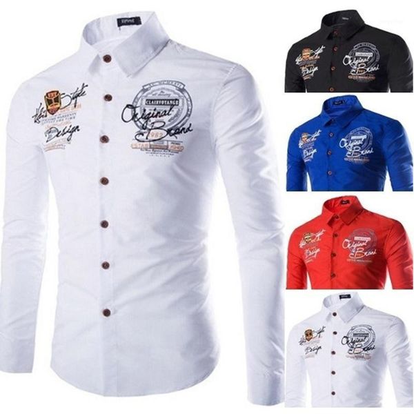 men's casual shirts zogaa slim fit male business shirt geek features men jeans print arrival long sleeve 2021, White;black
men's casual shirts zogaa slim fit male business shirt geek features men jeans print arrival long sleeve 2021, White;black