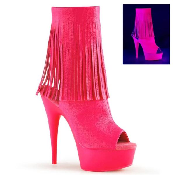 boots 15cm sky high tassel heel shoes thin waterproof platform thick bottom low tube pole dance night club, Black
boots 15cm sky high tassel heel shoes thin waterproof platform thick bottom low tube pole dance night club, Black