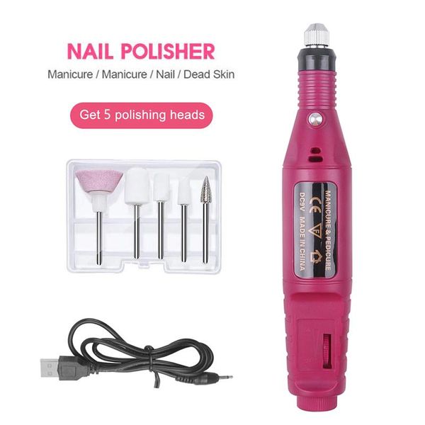 nail drill & accessories professional electric machine files pen pedicure 6pcs usb polish remover art manicure tool
nail drill & accessories professional electric machine files pen pedicure 6pcs usb polish remover art manicure tool