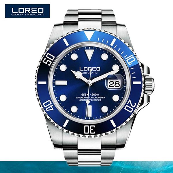 wristwatches loreo watches divers watch waterproof orologio meccanico wrist men calendar jam tangan pria original 2021, Slivery;brown
wristwatches loreo watches divers watch waterproof orologio meccanico wrist men calendar jam tangan pria original 2021, Slivery;brown