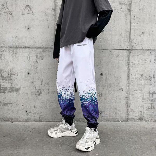 men's pants 2021 hip hop streetwear joggers men casual cargo pant drawstring gradient color sweatpants loose trousers, Black
men's pants 2021 hip hop streetwear joggers men casual cargo pant drawstring gradient color sweatpants loose trousers, Black