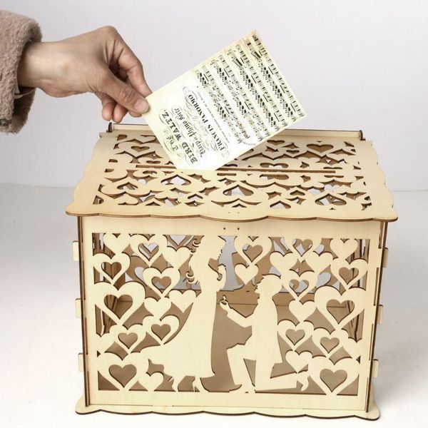 gift wrap diy wedding bride groom wooden card money box case with lock rustic beautiful birthday party favors decoration supplies
gift wrap diy wedding bride groom wooden card money box case with lock rustic beautiful birthday party favors decoration supplies