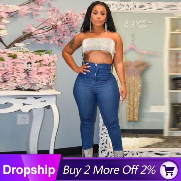 women's jeans womens high waist woman slim with sequined patchwork pencil pants women plus size jeansy damskie, Blue
women's jeans womens high waist woman slim with sequined patchwork pencil pants women plus size jeansy damskie, Blue