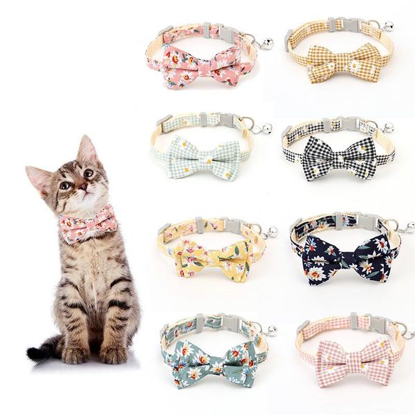 cat collars & leads floral breakaway collar buckles para gato suministros bowtieclassic design adjustable safety kitten accessories
cat collars & leads floral breakaway collar buckles para gato suministros bowtieclassic design adjustable safety kitten accessories