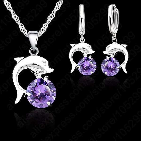 pendant necklaces 3 pcs/set cute lovely dolphin lever back necklace sets for women white gold plated with crystal woman wedding jewelry, Silver
pendant necklaces 3 pcs/set cute lovely dolphin lever back necklace sets for women white gold plated with crystal woman wedding jewelry, Silver