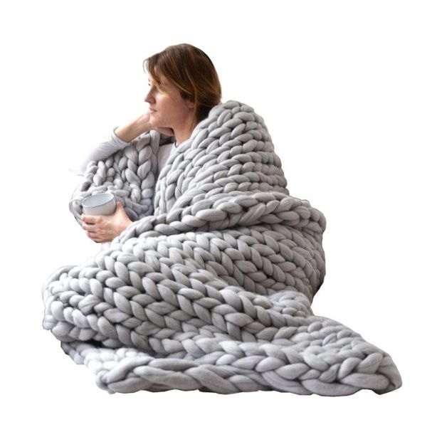 blankets nordic thick wool hand knitted throw blanket woolen sofa cover thick-thread bedding blanketld337
blankets nordic thick wool hand knitted throw blanket woolen sofa cover thick-thread bedding blanketld337