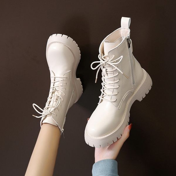 boots women's unskillful boots with zipper, women's shoes round tip black and white platform, spring fashion winter 5epc
boots women's unskillful boots with zipper, women's shoes round tip black and white platform, spring fashion winter 5epc