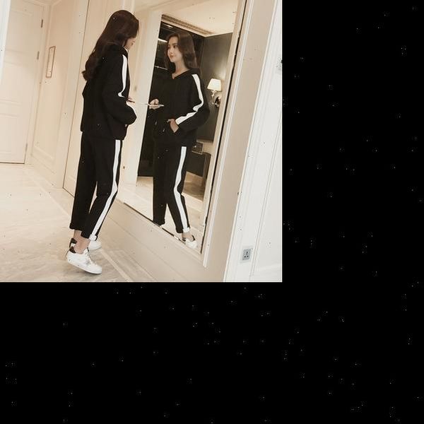 womens sweater leisure casual tracksuit motion suit woman hoodies and harun pants twinset tide streetwear 2 piece set, White;black
womens sweater leisure casual tracksuit motion suit woman hoodies and harun pants twinset tide streetwear 2 piece set, White;black