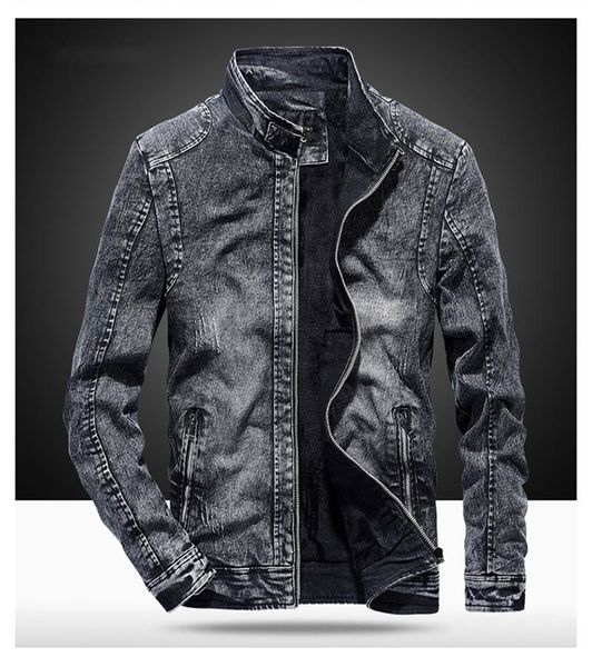 men's jackets vintage denim men slim fit solid color casual mens jeans coat fashion clothes for black blue ktuu, Black;brown
men's jackets vintage denim men slim fit solid color casual mens jeans coat fashion clothes for black blue ktuu, Black;brown