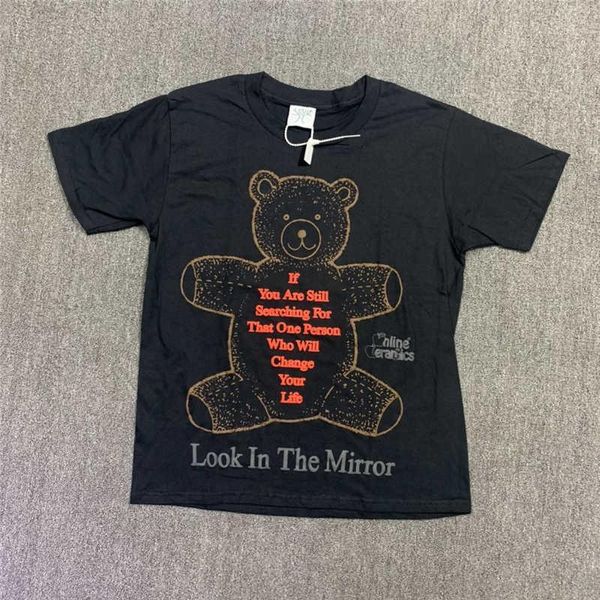men's t-shirts foam printing bear t shirt men women 1:1 quality t-shirt summer style fashion casual tee, White;black
men's t-shirts foam printing bear t shirt men women 1:1 quality t-shirt summer style fashion casual tee, White;black