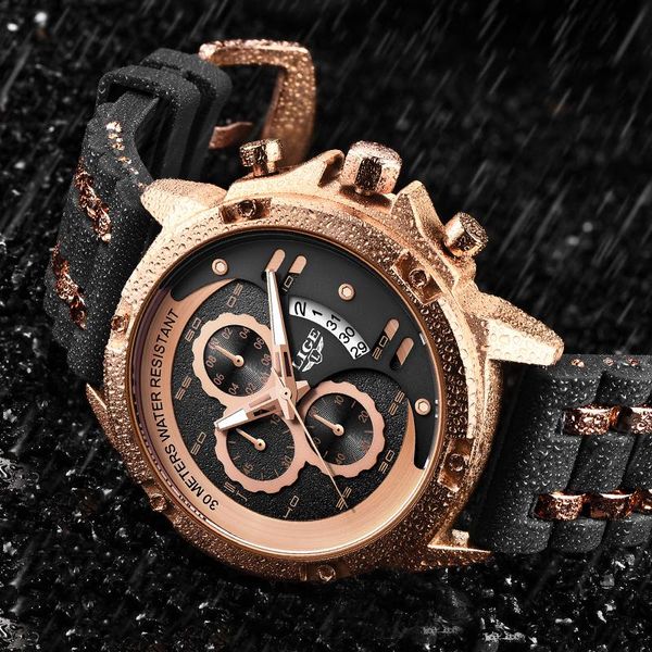 wristwatches 2021 lige mens watches waterproof quartz wristwatch men business clock male sport chronograph relogio masculin, Slivery;brown
wristwatches 2021 lige mens watches waterproof quartz wristwatch men business clock male sport chronograph relogio masculin, Slivery;brown