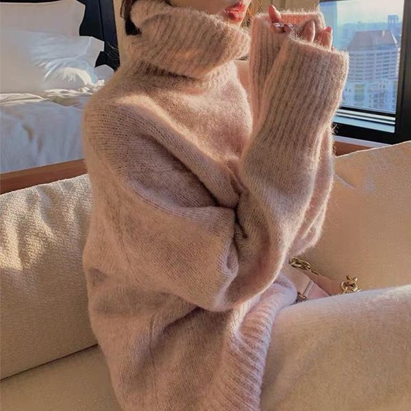 women's sweaters knitted sweater women 2021 autumn winter korean cashmere turtleneck long sleeve pullover female jumper knitwear, White;black
women's sweaters knitted sweater women 2021 autumn winter korean cashmere turtleneck long sleeve pullover female jumper knitwear, White;black