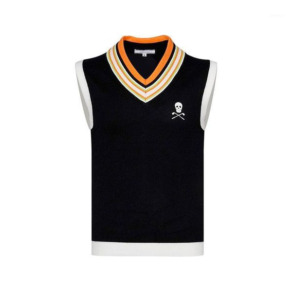 men's vests autumn winter golf sweater vest makr&lona sports leisure clothing, Black;white
men's vests autumn winter golf sweater vest makr&lona sports leisure clothing, Black;white