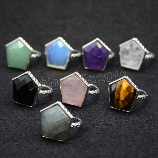 vintage charm natural crystal stone finger ring for women geometry reiki quartz open adjustable rings wedding proposal jewelry, Silver
vintage charm natural crystal stone finger ring for women geometry reiki quartz open adjustable rings wedding proposal jewelry, Silver