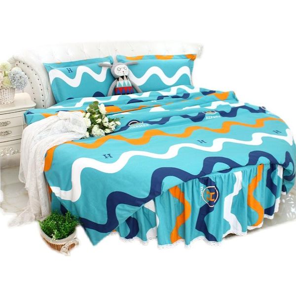bedding sets blue stripe design cotton morden simple round king size duvet cover bedskirt pillowcase 4 pcs comforter
bedding sets blue stripe design cotton morden simple round king size duvet cover bedskirt pillowcase 4 pcs comforter