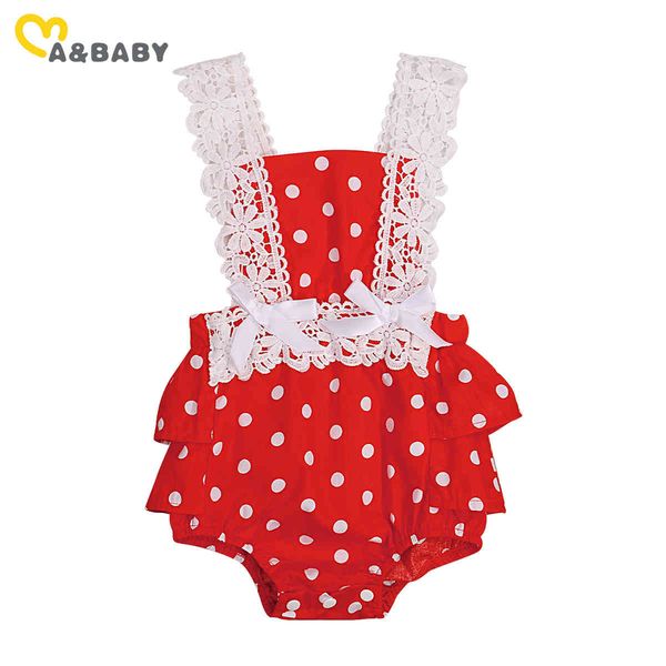 0-18m born infant baby girl red romper lace ruffles jumpsuit summer cute dot print girls clothing costumes 210515, Blue
0-18m born infant baby girl red romper lace ruffles jumpsuit summer cute dot print girls clothing costumes 210515, Blue