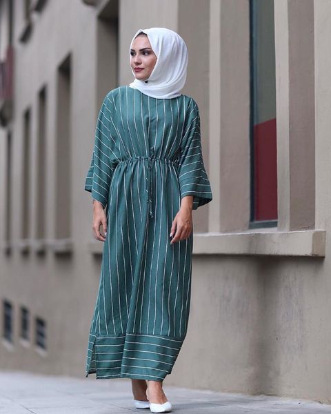 ethnic clothing muslim dress islamic ramadan eid abaya turkey stripe flared sleeve middle east dubai fashion robes plus size donsignet, Red
ethnic clothing muslim dress islamic ramadan eid abaya turkey stripe flared sleeve middle east dubai fashion robes plus size donsignet, Red