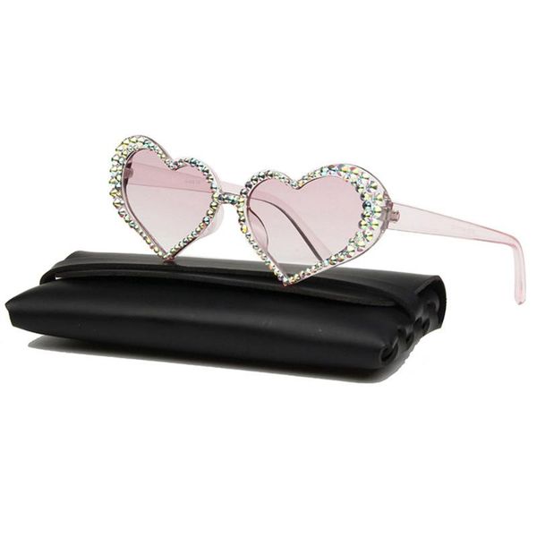 sunglasses heart women designer cat eye handmade diamond inlaid frame sun glasses lady lovely sunglass uv400 jda3283, White;black
sunglasses heart women designer cat eye handmade diamond inlaid frame sun glasses lady lovely sunglass uv400 jda3283, White;black