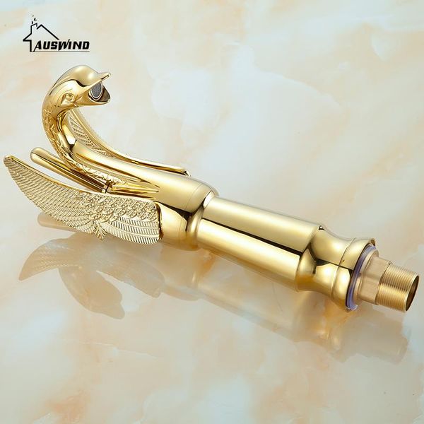 bathroom sink faucets golden and cold water mixer single handle solid copper swan carved faucet ceramic polished kitchen
bathroom sink faucets golden and cold water mixer single handle solid copper swan carved faucet ceramic polished kitchen