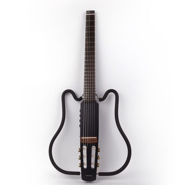 nylon string headless classical silent electric guitar built in effect travel portable
nylon string headless classical silent electric guitar built in effect travel portable