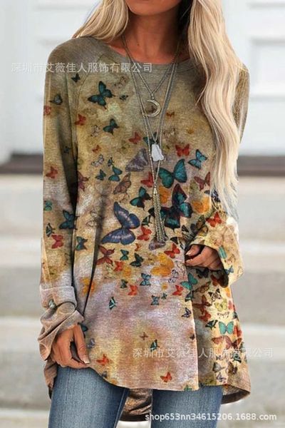 tees t-shirt 2021 women's mid gradient long sleeve t-shirt, White
tees t-shirt 2021 women's mid gradient long sleeve t-shirt, White