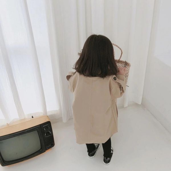 coat spring autumn kids trench windbreaker jacket children clothing long sleeve girls england style outerwear, Blue;gray
coat spring autumn kids trench windbreaker jacket children clothing long sleeve girls england style outerwear, Blue;gray