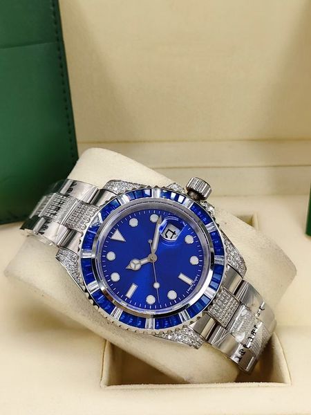 mens automatic high qualtiy watch full stainless steel strap blue diamond iced out mechanical movement watches fashion male clock sports des, Slivery;brown
mens automatic high qualtiy watch full stainless steel strap blue diamond iced out mechanical movement watches fashion male clock sports des, Slivery;brown