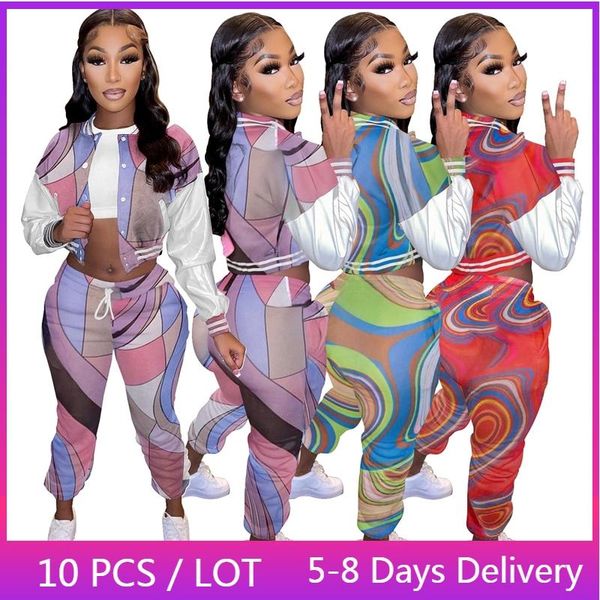 women's two piece pants wholesale items printed tracksuit women sportswear winter clothes casual jogging suits for button crop sweatpan, White
women's two piece pants wholesale items printed tracksuit women sportswear winter clothes casual jogging suits for button crop sweatpan, White