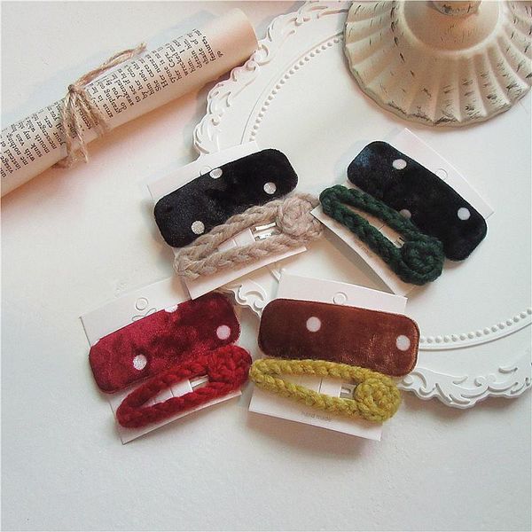 hair accessories 2021 vintage velvet hairgrips elegant dot clips geometric barrette for women girls party wedding
hair accessories 2021 vintage velvet hairgrips elegant dot clips geometric barrette for women girls party wedding