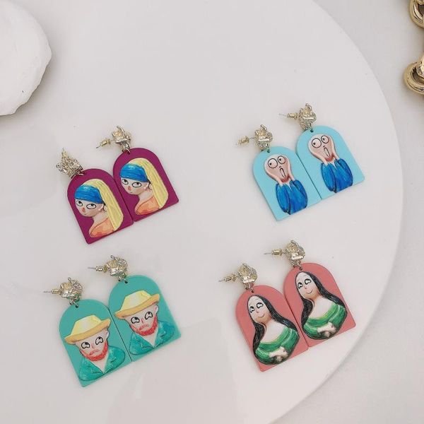 dangle & chandelier funny jwellery women earrings 2021 creative painting vintage portrait graffiti tea for acrylic ear ring gift, Silver
dangle & chandelier funny jwellery women earrings 2021 creative painting vintage portrait graffiti tea for acrylic ear ring gift, Silver