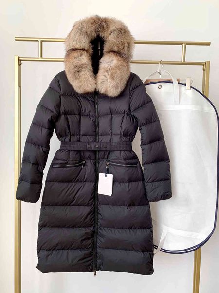 jacket 2021 Luxury Design Real Genuine Fur Long Belted Hooded Winter Down Coat, Black;brown
jacket 2021 Luxury Design Real Genuine Fur Long Belted Hooded Winter Down Coat, Black;brown