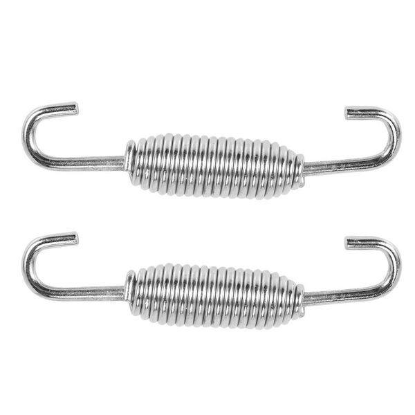motorcycle exhaust system 2x mounting springs kit fully rotatable 64mm stainless steel
motorcycle exhaust system 2x mounting springs kit fully rotatable 64mm stainless steel