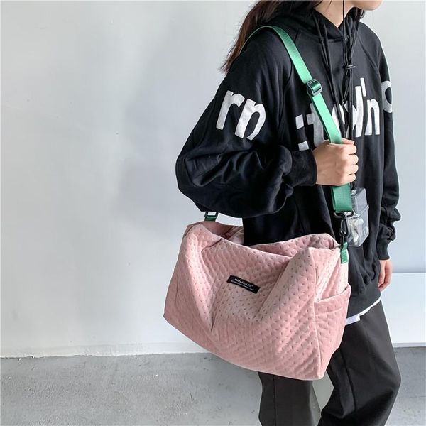 cross body messenger bag fitness large-capacity shoulder lightweight velvet canvas sports travel ins2021 underarm
cross body messenger bag fitness large-capacity shoulder lightweight velvet canvas sports travel ins2021 underarm