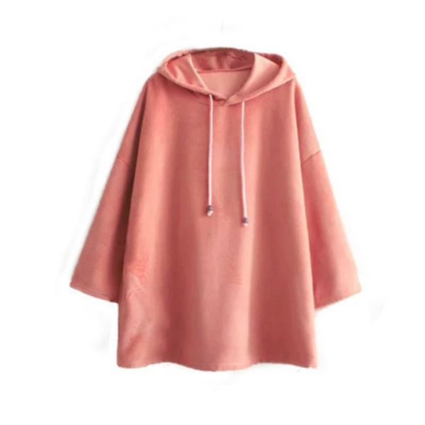 women's hoodies & sweatshirts fashion autumn spring winter women thick cotton pink gray long batwing sleeve pullover ladies sweatshirt, Black
women's hoodies & sweatshirts fashion autumn spring winter women thick cotton pink gray long batwing sleeve pullover ladies sweatshirt, Black