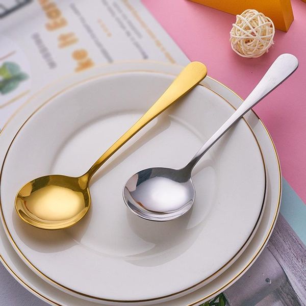 spoons stainless steel dessert spoon long handle soup scoop light luxury round head household tableware mixing dinnerware sel
spoons stainless steel dessert spoon long handle soup scoop light luxury round head household tableware mixing dinnerware sel