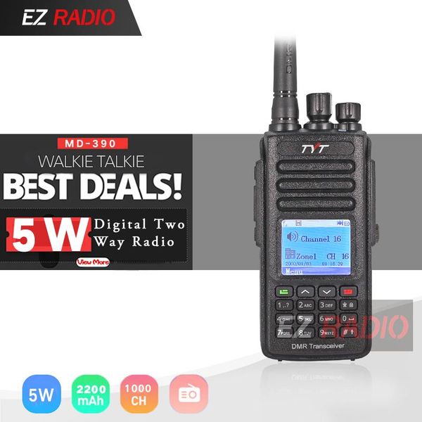 walkie talkie tyt md-390 dmr digital md-uv390 dual band optional gps ip67 waterproof dustproof upgrde of md-380 md-uv380
walkie talkie tyt md-390 dmr digital md-uv390 dual band optional gps ip67 waterproof dustproof upgrde of md-380 md-uv380