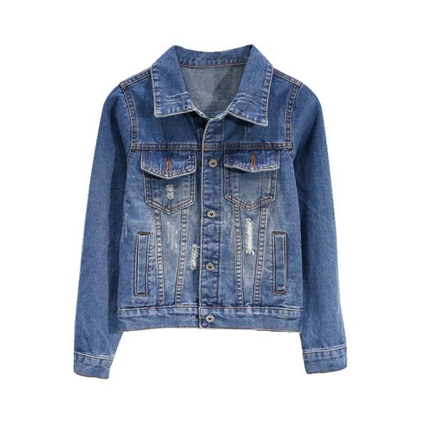 women basic coats summer autumn denim jacket vintage short female jeans coat casual girls outwear bewomen's jackets, Black;brown
women basic coats summer autumn denim jacket vintage short female jeans coat casual girls outwear bewomen's jackets, Black;brown