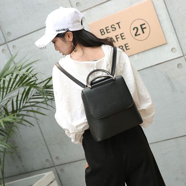 women vintage backpack girl school shoulder bag rucksack leather travel crossbody bags
women vintage backpack girl school shoulder bag rucksack leather travel crossbody bags