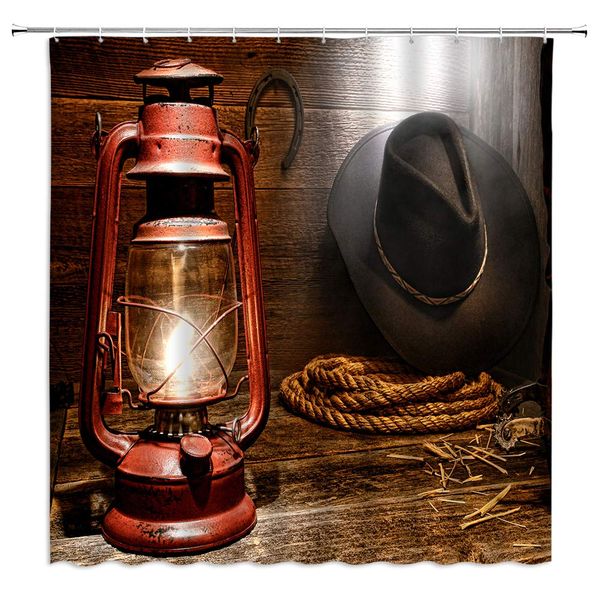retro lamp shower curtain kerosene lamp felt hat in dark corner of american western cowboy bar,70x70 inch polyester fabric
retro lamp shower curtain kerosene lamp felt hat in dark corner of american western cowboy bar,70x70 inch polyester fabric