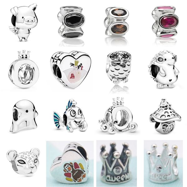 new 2021 100% 925 sterling silver jewel fish crown charm fit diy original bracelet fshion jewelry gift, Black
new 2021 100% 925 sterling silver jewel fish crown charm fit diy original bracelet fshion jewelry gift, Black