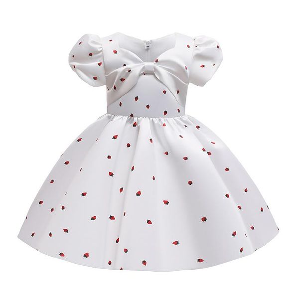 girl's dresses the strawberry print formal puff sleeve princess girls dress big bow decoration children's 2-10years, Red;yellow
girl's dresses the strawberry print formal puff sleeve princess girls dress big bow decoration children's 2-10years, Red;yellow