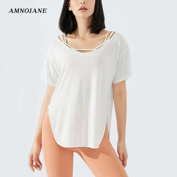 yoga outfit cropped t shirt white crop women blouse loose clothing tshirt oversize femme fitness sports woman gym modal
yoga outfit cropped t shirt white crop women blouse loose clothing tshirt oversize femme fitness sports woman gym modal